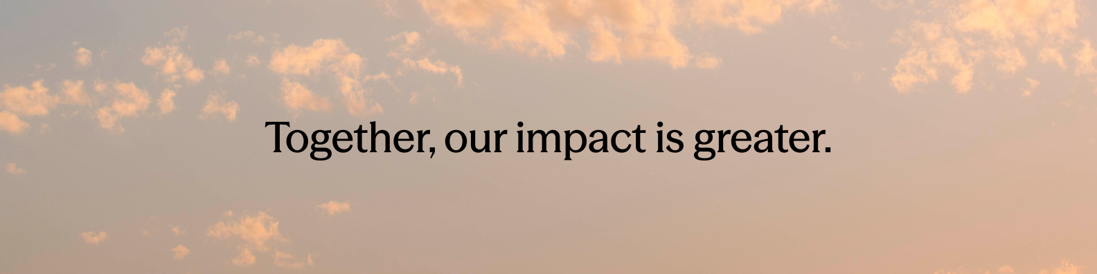 Greater Melbourne Foundation - Together Impact Header